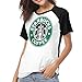 Womens Classic Logo Shirt Cotton Tshirts Short Fitness Clothes Casual Shirts Plus Size Tops for Women/Teen Girls