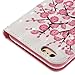 iPhone 6S Plus /6 Plus Case,PU Leather Shock Proof Wallet Case Lightweight Kickstand Flip Book Case Magnetic Card Holder with Strap Birthday Xmas Halloween for Apple iPhone 6S Plus /iPhone 6 Plus-Tree