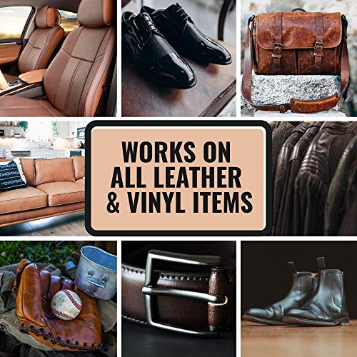 Dark Brown Leather Repair Kits for Couches, Leather Repair Patch, Vinyl