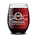 1997 21st Birthday Gifts for Women and Men Wine Glass - Funny Vintage Silver Anniversary Gift Ideas for Him, Her, Husband or Wife. Cups for Mom and Dad. 15 oz Glasses - Red, White WInes - Decorations