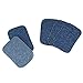 SINGER 00092 Iron-On Denim Patches, 2-Inch x 3-Inch, 10-Count,