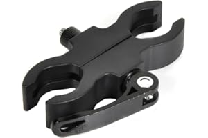 Calitte Flashlight Scope Mount Quick Release Mount for Hunting LED Light Flashlight Scope Torch Laser Scope Sight Telescope Diameter 25mm-30mm