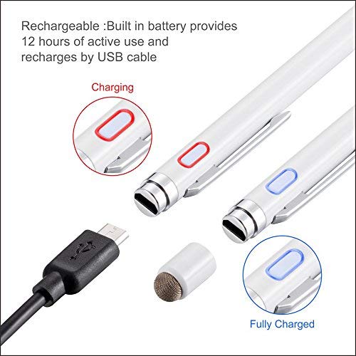 Evach Active Stylus Digital Pen with Ultra Fine Tip Stylus for iPad