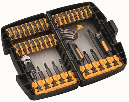 Dewalt Dt70576 Qz Coffret D Embouts Pour Visseuse A Chocs Tx Pz Ph 34 Pieces Amazon Fr Bricolage