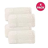 Think Crucial Replacement Mop Pads for Sienna Luna Floor Steamer Head Mops, Fit SSM-3006-CP - Fits Model SSM-3016 Washable & Reusable - Bulk (4 Pack)