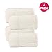 Think Crucial 4 Replacements for Sienna Luna Steamer Head Mop Pads Fit SSM-3006-CP, Washable & Reusable