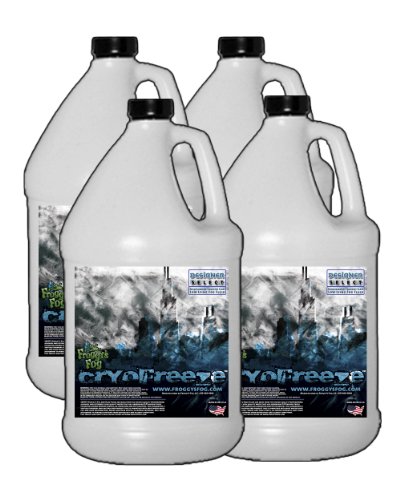 4 Gal - Cryofreeze - Low Lying Ground Fog Machine Fluid for Stage and Studio