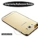 TabPow Galaxy J7 Case, Improved Mirror Reflection, Scratch-Resistant Bling Luxury Slim TPU PC Case Cover For Samsung Galaxy J7 J700 - Rose Gold