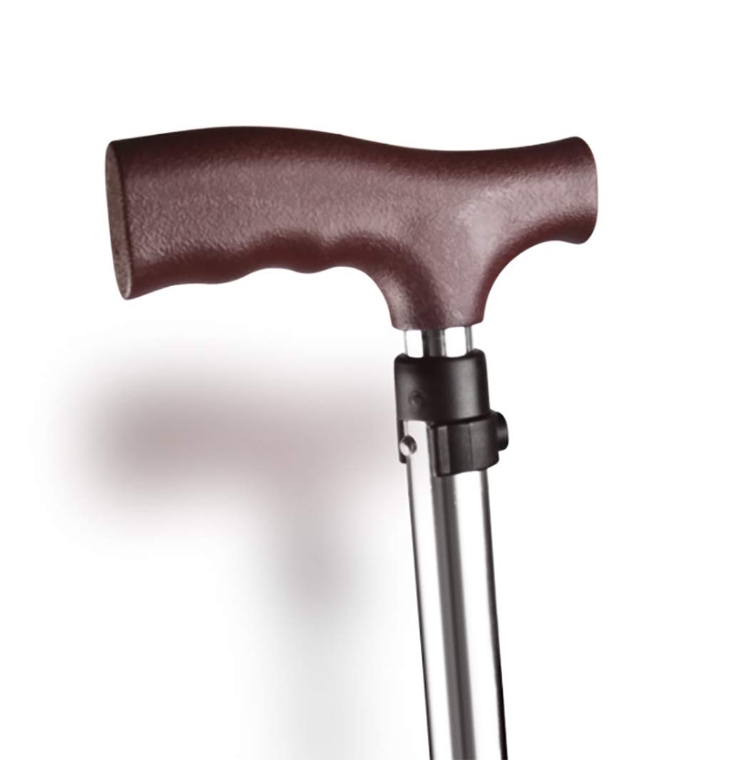 正規品 Yguoz 杖椅子 折りたたみ 障害のある人に適しています ステッキ椅子とled懐中電灯 携帯型 ステッキ 杖 5 高さ調節可能 Brown Brown B07p6bjzyh New限定品 Raviatowen Conseil Fr