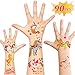 Leesgel Kids Party Supplies,90pcs Glitter Temporary Tattoos for Kids, Animal Party Favors Gifts Tattoo stickers, School Games Toys Party Decorations Birthday Stuff for Girls Boys