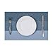 SUNSHINE FASHION Placemats,Placemats for Dining Table,Heat-Resistant Placemats, Washable PVC Table Mats,Kitchen Table mats Set of 4