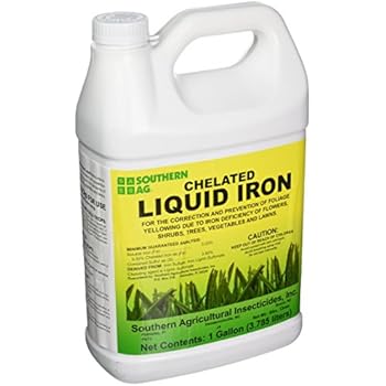 Southern Ag Chelated Liquid Iron, 128oz - 1 Gallon