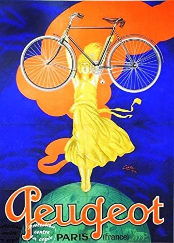 Herbe Peugeot Velo Cycles Rf66 Poster Reproduction 60x80cm D1 Affiche Vintage Ancienne Retro Amazon Fr Cuisine Maison