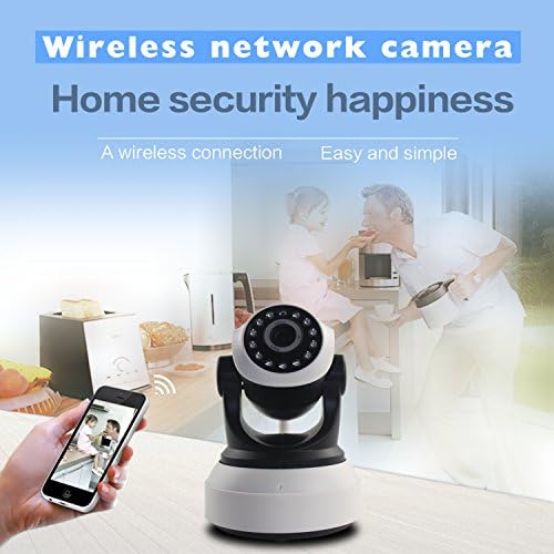 Vedio Baby Monitor with Camera Vedio Monitor Audio Wireless Surveillance Night Vision Home Security Camera with 2 Way Audio and Detection Alert Easy Remote Access for IOS Android Smartphone Home