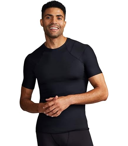 Amazon.com: ALIGNMED Posture Shirt 2.0 Zipper - Mens - Black, X