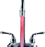 PCTC 2 Pack LED Water Faucet Light 3 Color Temperature Sensor No Battery view 3