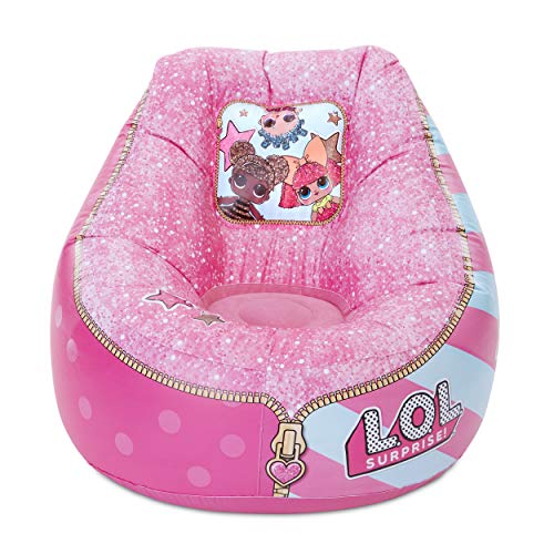 L.O.L. Surprise! Pink Inflatable Chair for Kids - Easy to Inflate