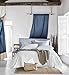 Sable 4PCS Bed Sheet Set, Brushed Microfiber 1800 Bedding Collection Sets, Hypoallergenic & Super Soft,Breathable, Anti Wrinkle (Queen Size) (White)