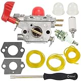 TOPEMAI BVM200FE Carburetor for Craftsman 545081857 Zama C1U-W43 Poulan Gas Blower
