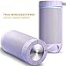 COMISO Waterproof Bluetooth Speakers Outdoor Wireless Portable Speaker with 20 Hours Playtime Superior Sound for Camping, Beach, Sports, Pool Party, Shower (Purple)thumb 2