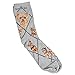 Aeiniweraabbcc Yorkshire Terrier Puppy Dog Gray Cotton Womens Socks