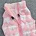 PanDaDa Puppy Pet Dogs Padded Vest Harness Warm Coats Jackets Costumes Pink