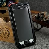 Newest Military Extreme shockproof/dust/dirt proof aluminum metal heavy duty case for Samsung Galaxy SIV S4 I9500, with gorilla Glass protected, simple waterproof function for galaxy S4 I9500, Shipping from US Seller(Silver)-Novelty