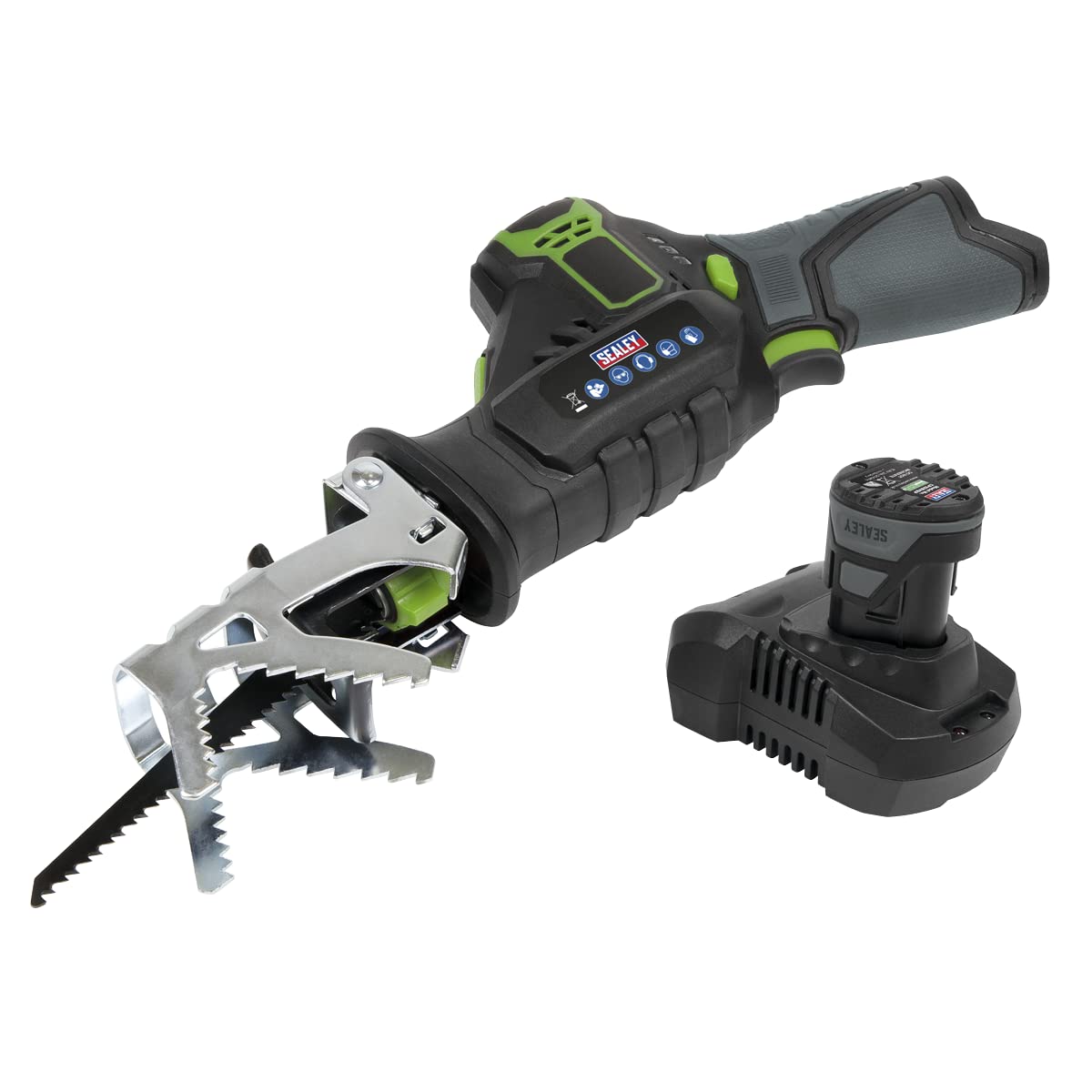 Sealey 10.8V 2Ah SV10.8 Series Cordless Reciprocating Saw Kit CP108VRS