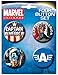 Ata-Boy Marvel Comics Captain America Set of 4 1.25