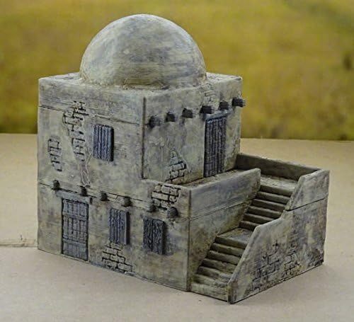 3d print Warhammer 40k Scenery/Star Wars Legion Terrain. Desert House. Bolt Action