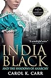 Front cover for the book India Black and the Shadows of Anarchy by Carol K. Carr
