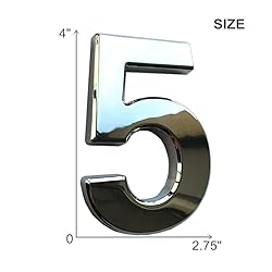 4 Inch Mailbox Numbers 5, Door Address Number