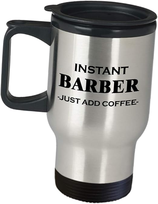 Amazon Com Funny Cute Gag Gifts For Barber Instant Just Add