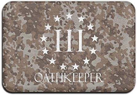 Oathkeeper 3% Revolution US Flag Doormats 13x20"