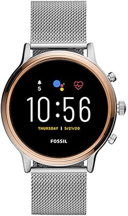 Fossil Smartwatch Pantalla táctil para Mujer de Connected con ...