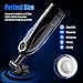 Male Masturbator Cup Electric Adult Sex Toys for Men with 5 Powerful Thrusting Modes and 3D Realistic Vagina Pussy Stroker Masturbation Male Vibrator, 6 Speeds Control 3 Female Sexy Moans