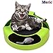 Mouse Chaser Cat Toy, Roller Mouse, Increases Agility, Drives Cat's Hunting Instincts, Indoor Exercise for Old Cats, Non-Slippery & No Batteries Required, 1-Pack