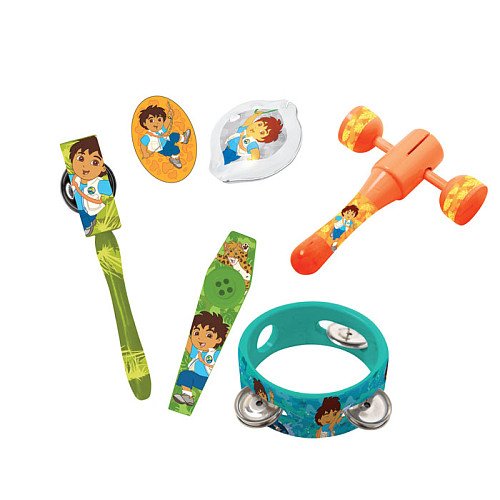 Nickelodeon Go Diego Go 6 Piece Percussion Pack