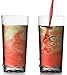 Zappy 52 Disposable Plastic Straight Wall Shooter Glasses 1.75 Oz Clear Tumblers - Tasting Sample Dessert Shooters Wine Beer Champagne Jello Cup Shot Glass Cups