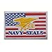 Navy Seals Patch Velcro Tactical Patch Uniform Military Embroidered Applique (Gray)