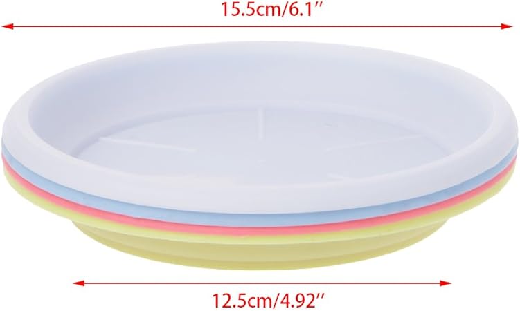 Chiic Taille 4 En Plastique Resistante De Jardin De Bac A Eau De Base De Soucoupe De Pot De Fleur De Plante En Plastique Resistante 1 Accessoires Jardin Lawawarenesssociety In