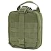 WOLF TACTICAL Rip-Away EMT Pouch - MOLLE First Aid Medical Supply Bag- Premium Military Style Utility Pouch with YKK Zippers - IFAK Emergency Paramedic Outdoor Survival (Bag Only)