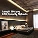 Onforu LED Strip Lights Warm White,32.8ft Dimmable 3000k Led Lights for Bedroom,Soft White Rope Light,2835 LEDs 12V Flexible Strip Tape Easter Lighting for Under Cabinet,Home,Kitchen,Bedroom,Christmas