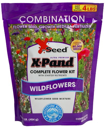 UPC 074748349660, X-Seed X-Pand Ultra Wildflower Combination Seed Mix, 1-Pound