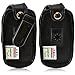 Turtleback Fitted Case for Kyocera DuraXV Flip Phone Black Leather Rotating Removable Belt Clip