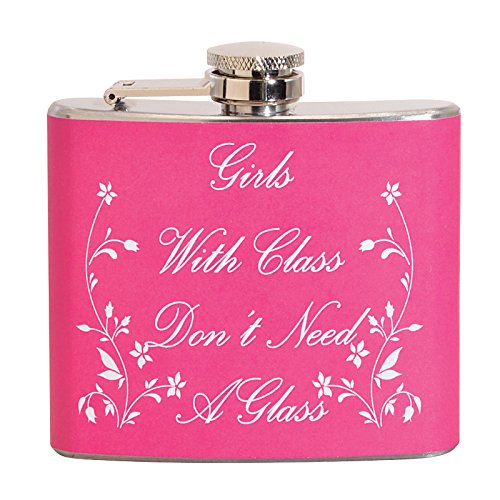 Bachelorette Party 5 oz. Stainless Steel Flasks (Set of 4) (Assorted Designs) - Thumbnail 4