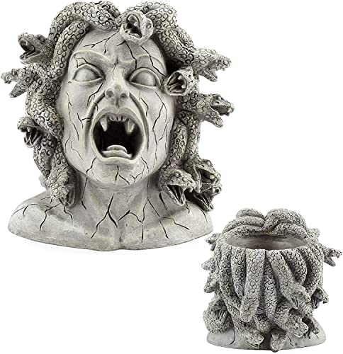 Darware Resin Medusa Head Planter, Large Garden