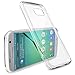 Galaxy S7 Case, Enther [Ultimate Cushion] Slim Fit Scratch/Dust Proof Hybrid Transparent Clear Case with Shock Absorb Trim Bumper - Authentic Retail Packaging - Warranty