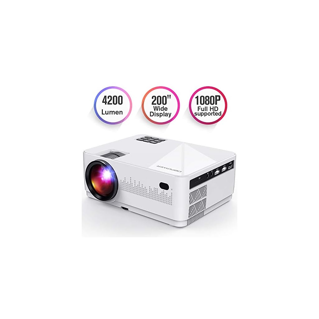 DBPOWER L21 Review: 6000L 1080P Full HD Projector