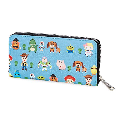 Loungefly x Toy Story 4 Chibi Characters Zip-Around Wallet - //coolthings.us